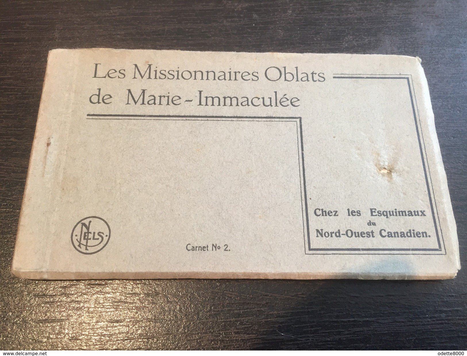 Boekje Mapje Met Postkaarten Les Missionnaires Oblats De Marie- Immaculée  Chez Les Esquimaux  Eskimo's  Cananda  A 6120 - Unclassified