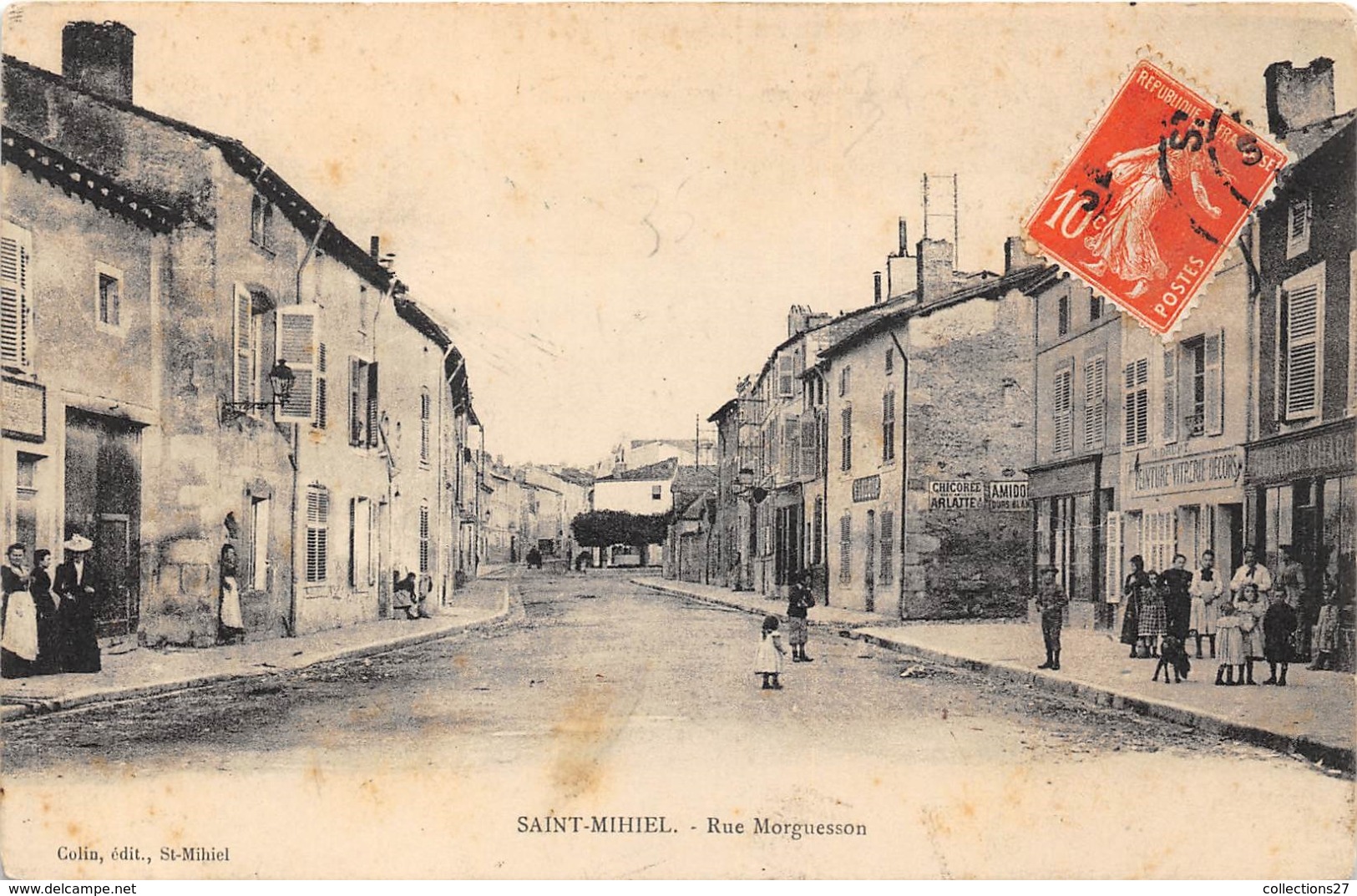 55-SAINT-MIHIEL- RUE MORGUESSON - Saint Mihiel