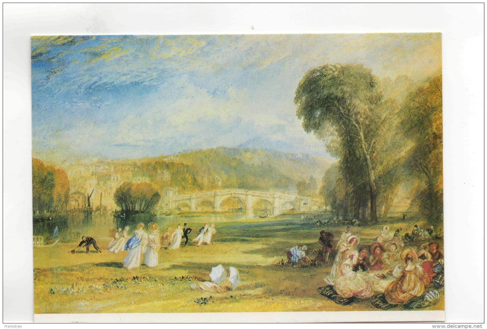 Postcard - Art - J.M.Turner - Richmond Hill &amp; Bridge 1831 - Card No.pc1871 New - Unclassified