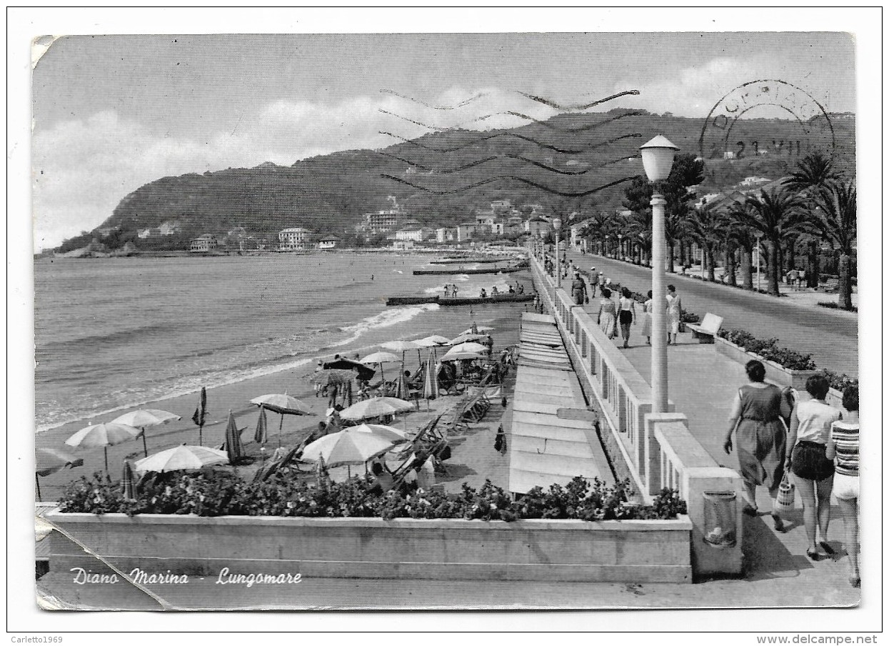 DIANO MARINA LUNGOMARE  VIAGGIATA FG - Imperia