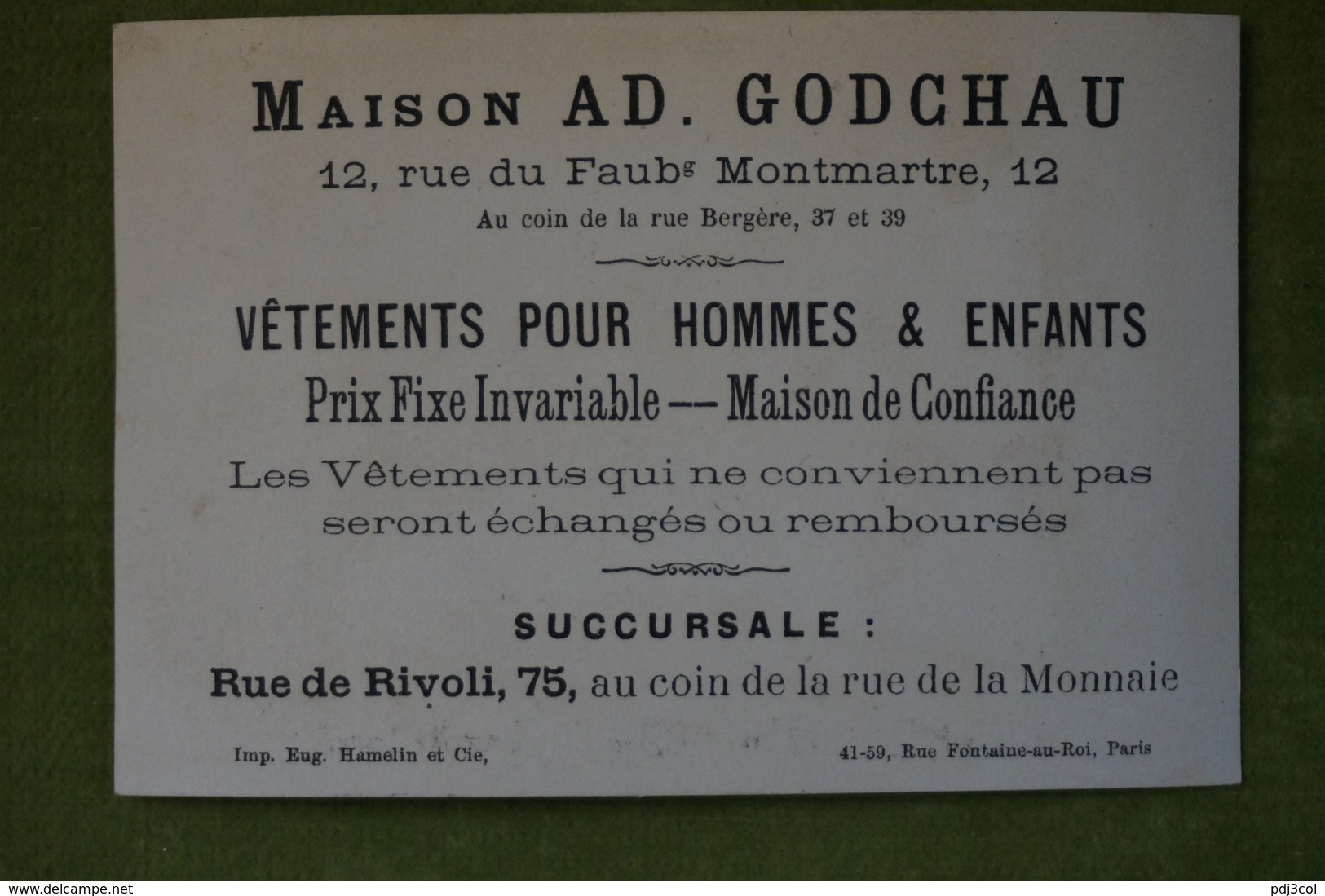 Maison Ad. GODCHAU - Lot De 6 Belles Chromos - Série La Marjolaine - Imp. Eug. Hamelin Vers 1880 - Altri & Non Classificati