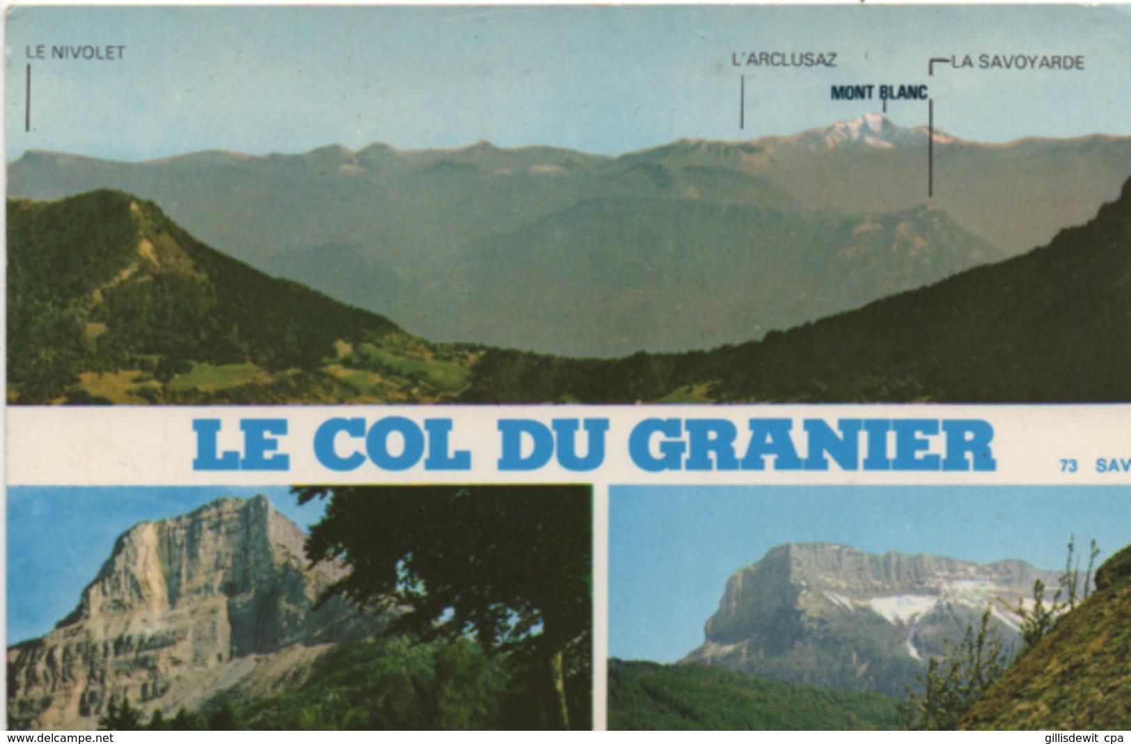 - LE COL DU GRANIER   - C/ Montmelian - - Other & Unclassified