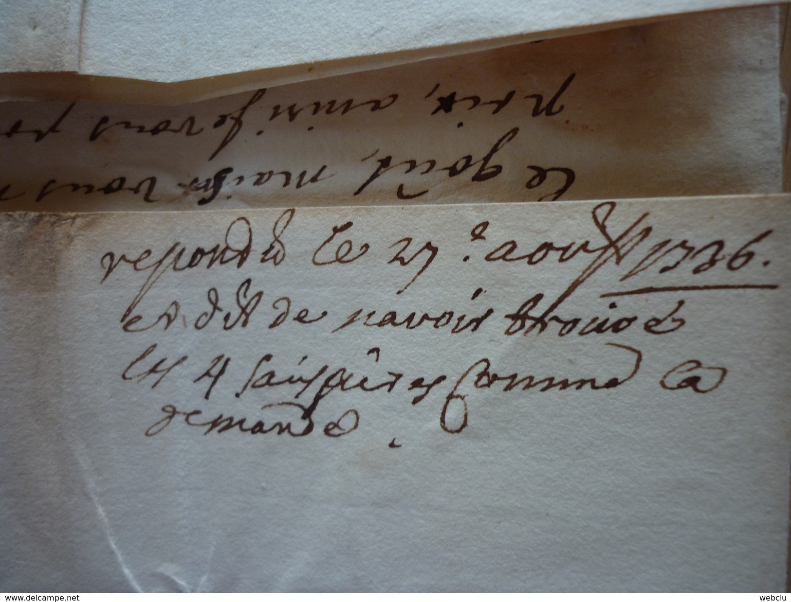 Luxemburg/Luxembourg - Lettre Avec Contenu Datée 1736 De Luxembourg-Ville à Bruxelles (Goebel AL 12a) - ...-1852 Préphilatélie