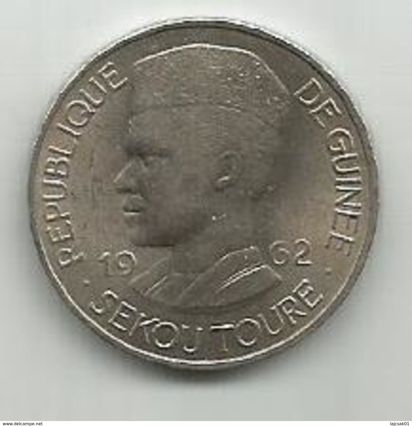 Guinea 10 Francs 1962. KM#6 - Guinée