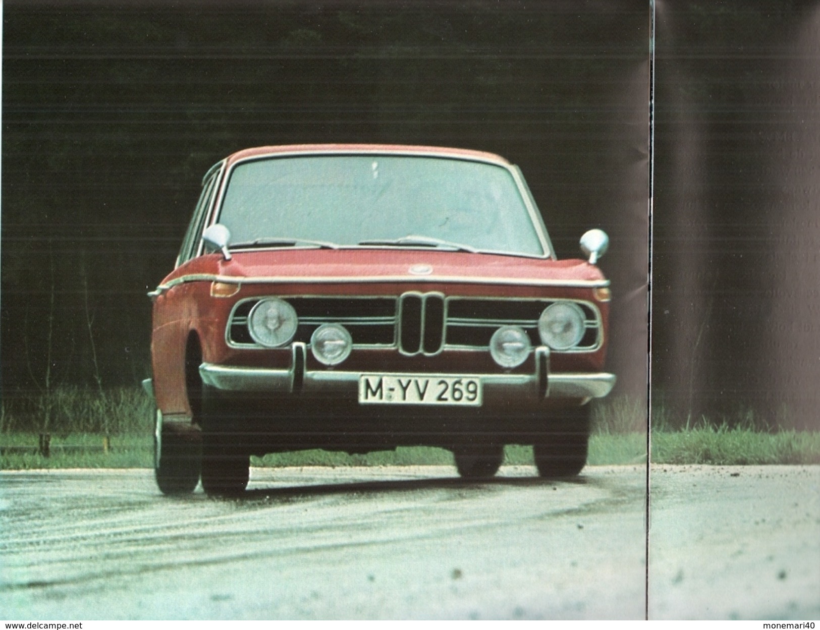 BMW 1800 - GRAND PROSPECTUS (TEXTE NEERLANDAIS). - Publicités