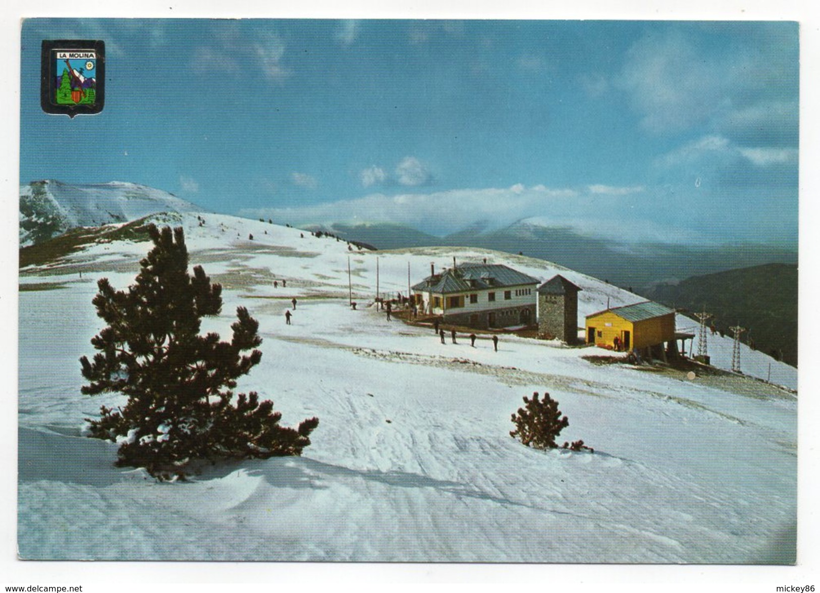 Espagne--LA MOLINA --Pyrénées Cantalans --Costa Rasa (2073m)  Cpm N°2970 éd FISA - Gerona