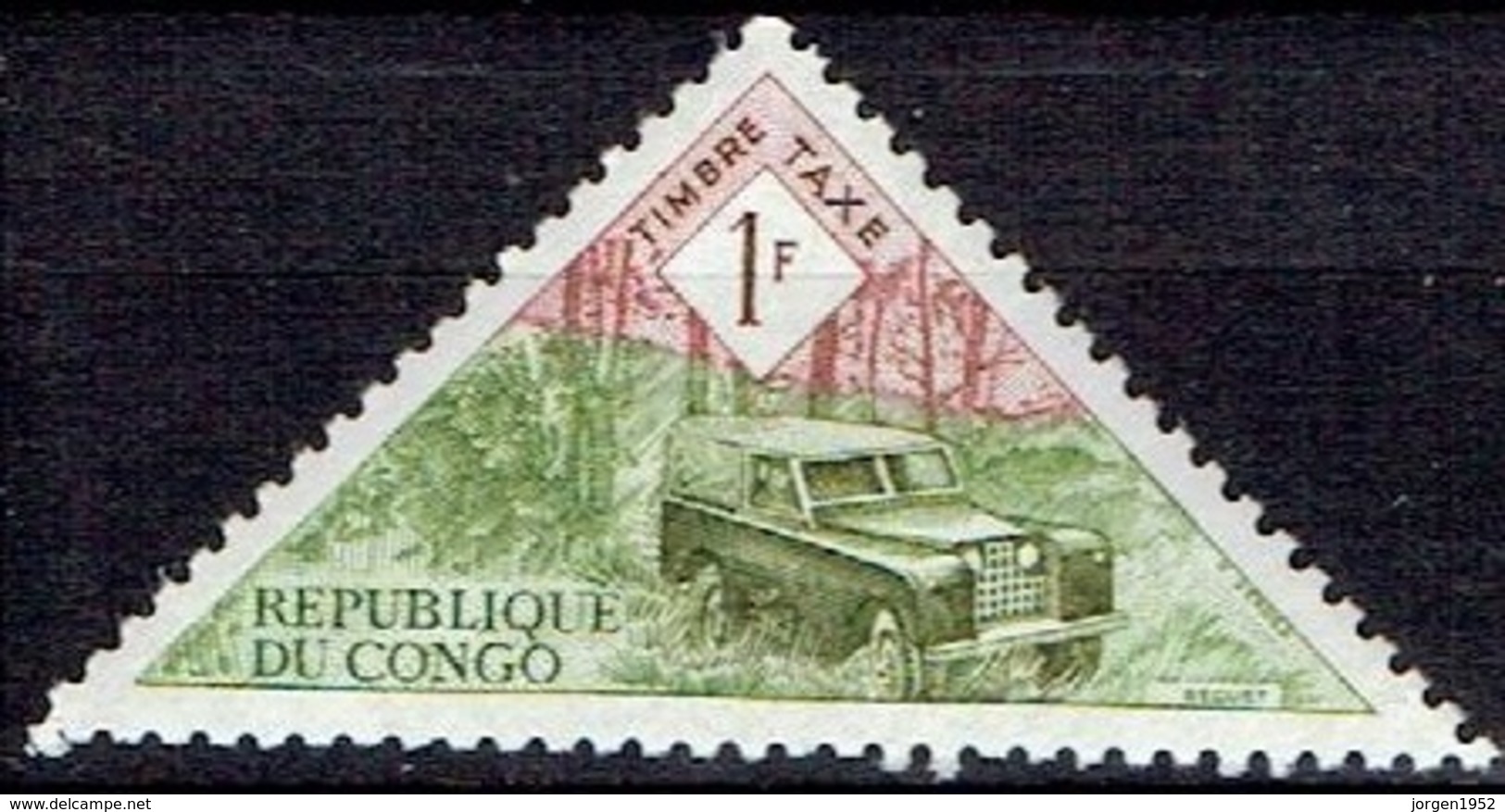 CONGO # POSTAGE DUE  FROM 1961   ** - Gebraucht