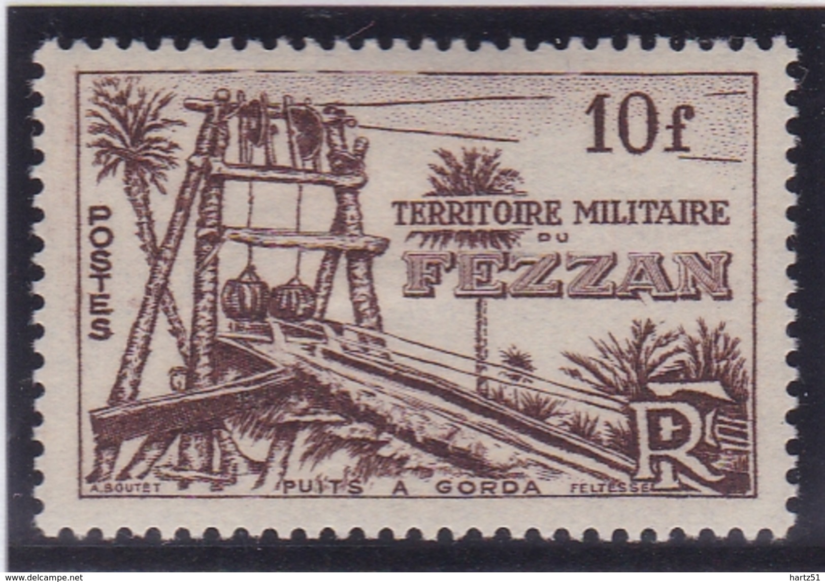 Fezzan N° 48 Neuf * - Unused Stamps