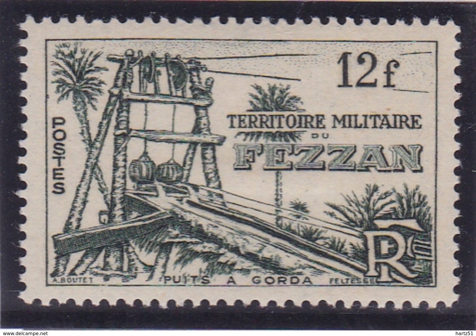 Fezzan N° 49 Neuf * - Unused Stamps