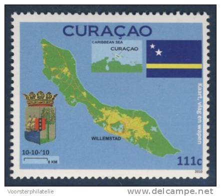 CURACAO ++ NEW NEW ++ 2010 FIRST STAMPS FROM NEW COLLECTIONS AREA MNH NEUF ** - Curaçao, Nederlandse Antillen, Aruba