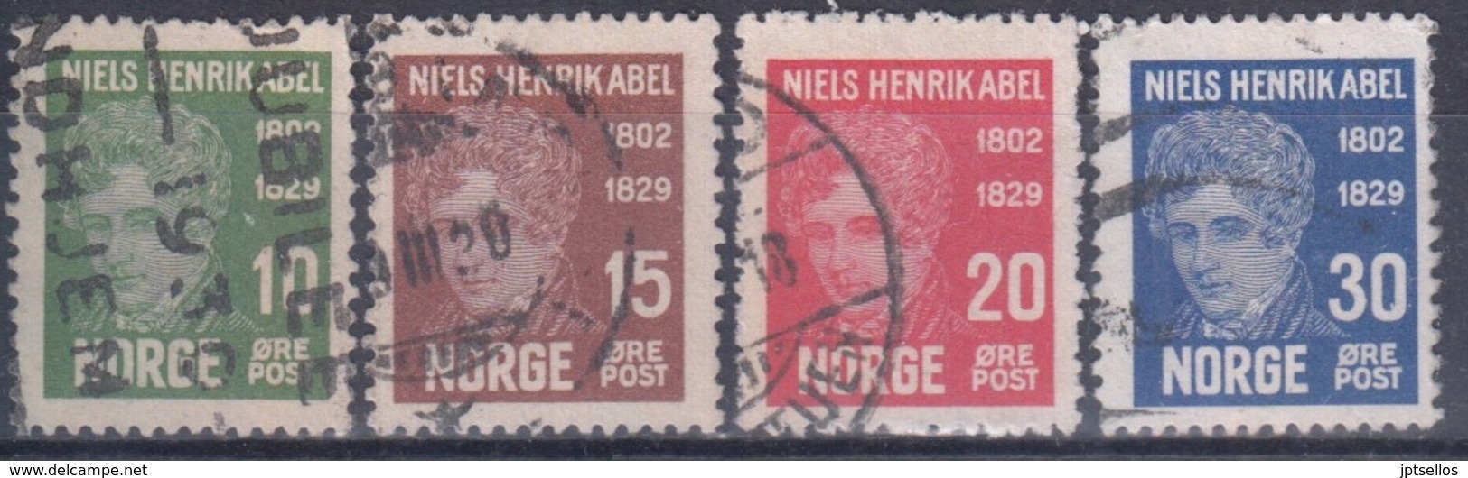 NORUEGA 1929 Nº 141/44 USADO - Used Stamps