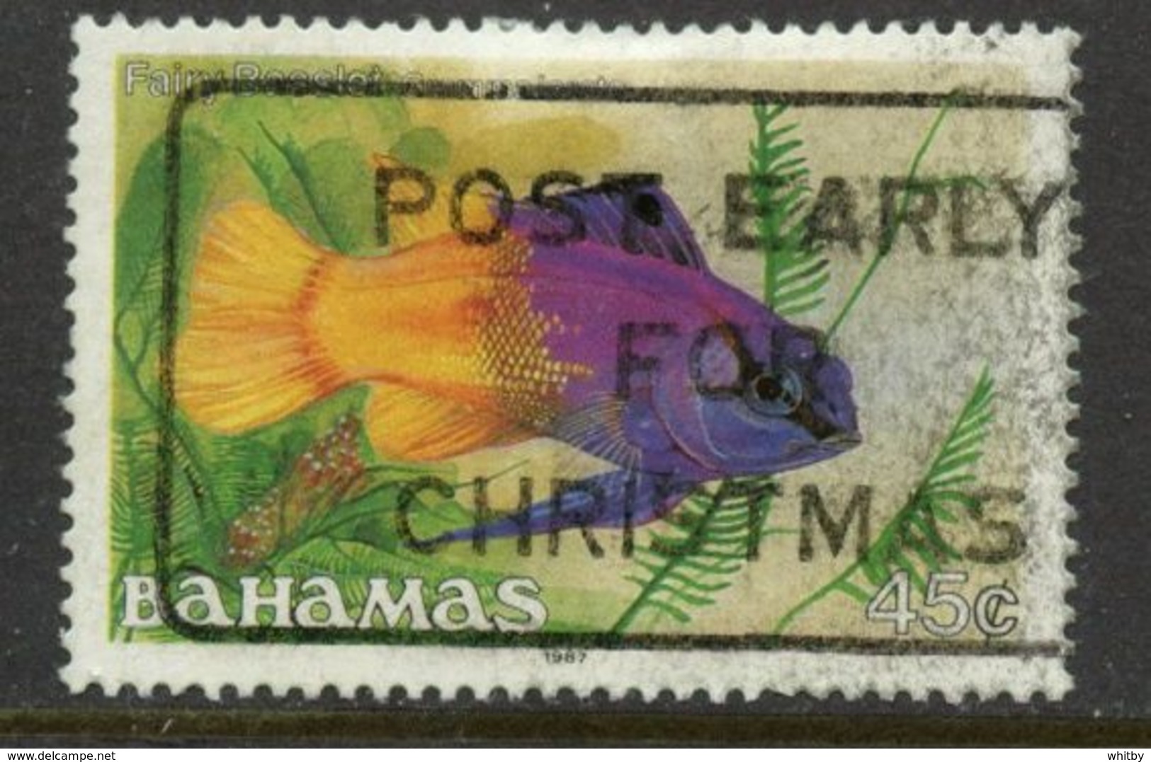 Bahamas 1986 45c Fairy Basset Issue #612 - Bahamas (1973-...)