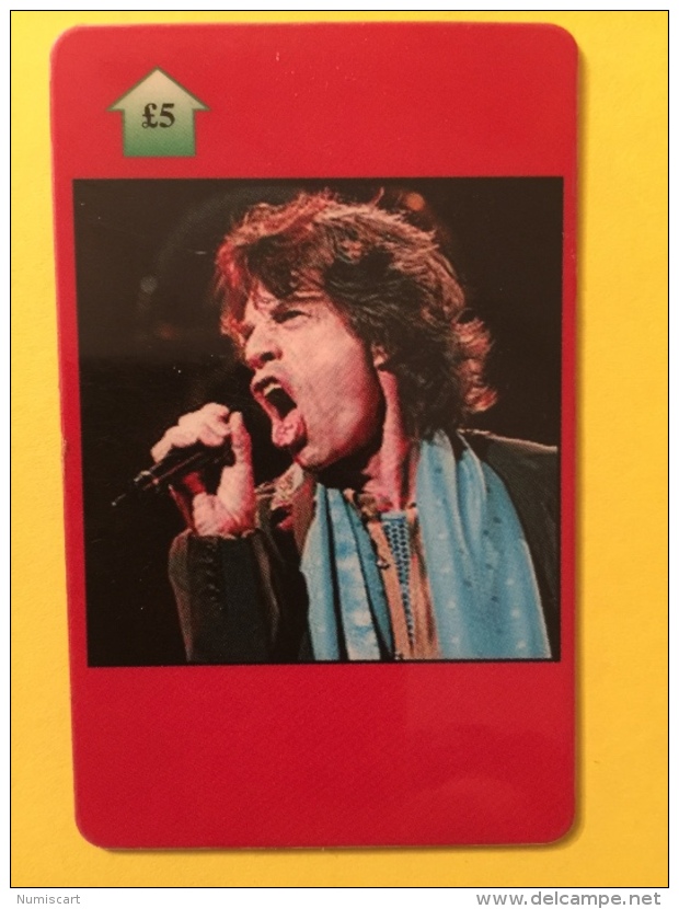 Mick Jagger  ....TRES RARE 250 EXEMPLAIRES ....chanteur Artiste Icône Musique Auteur Compositeur Rolling Stones - Música