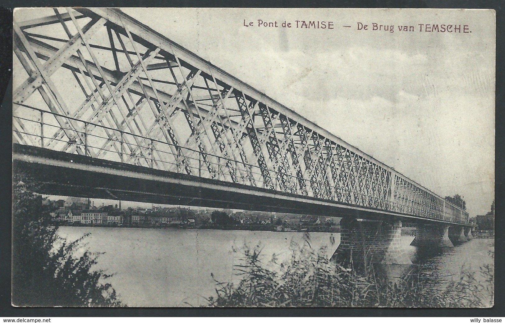+++ CPA - TEMSE - Le Pont De TAMISE - De Brug Van TEMSCHE   // - Temse