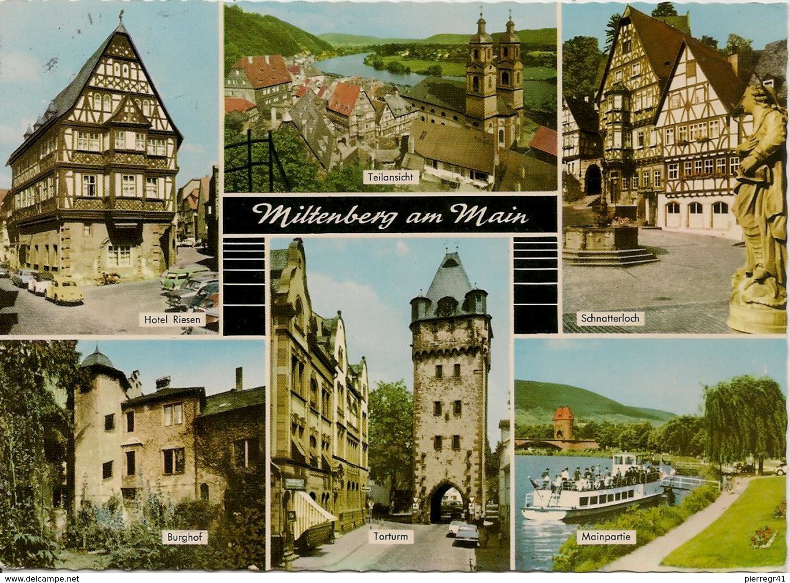 CPA-1965-ALLEMAGNE-BAVIERE-MILTENBERG-MULTIVUES-TBE - Mittelberg