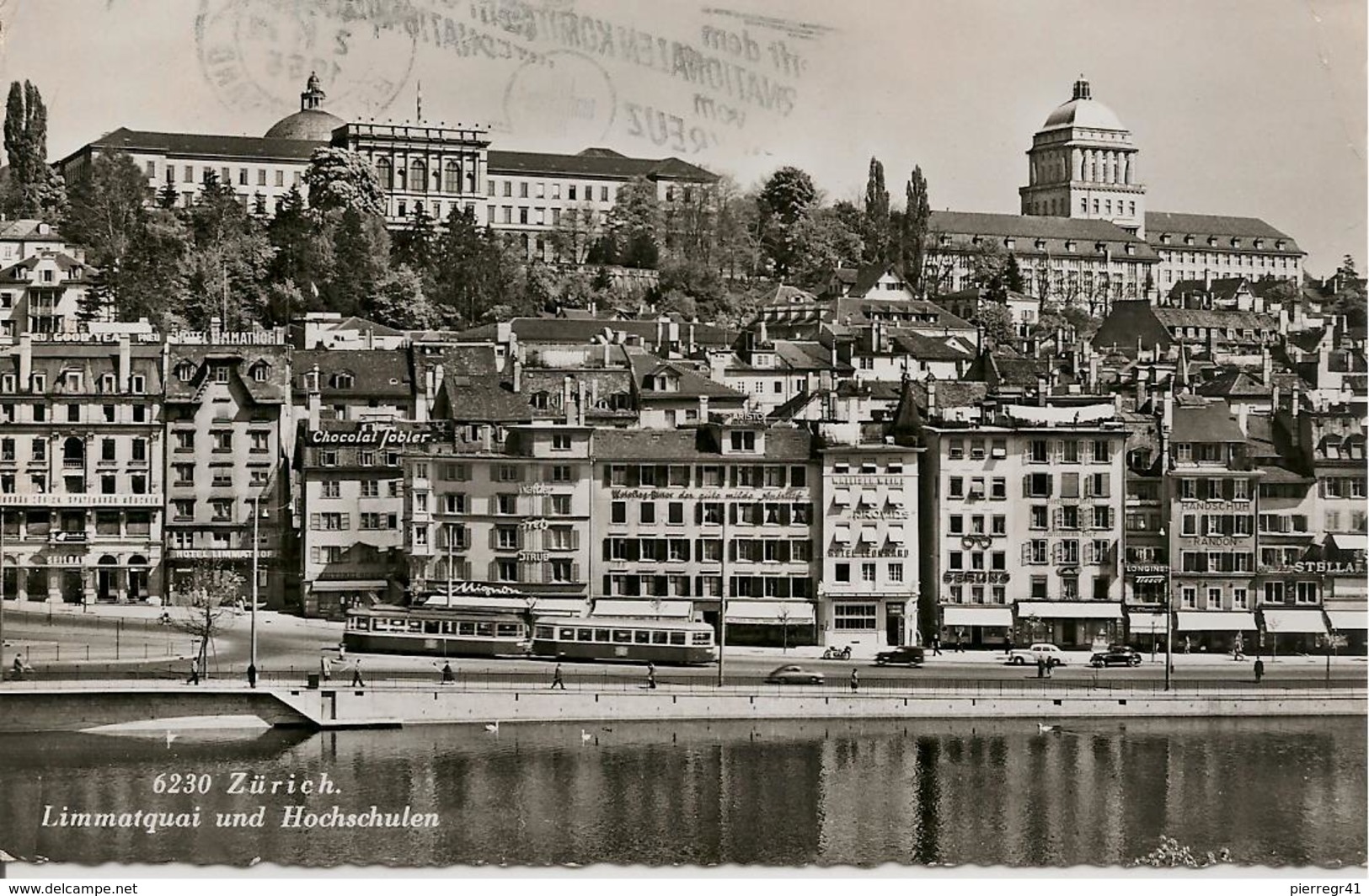 CPA-1955-SUISSE-ZURICH-LIMMATQUAI-TBE - Zürich