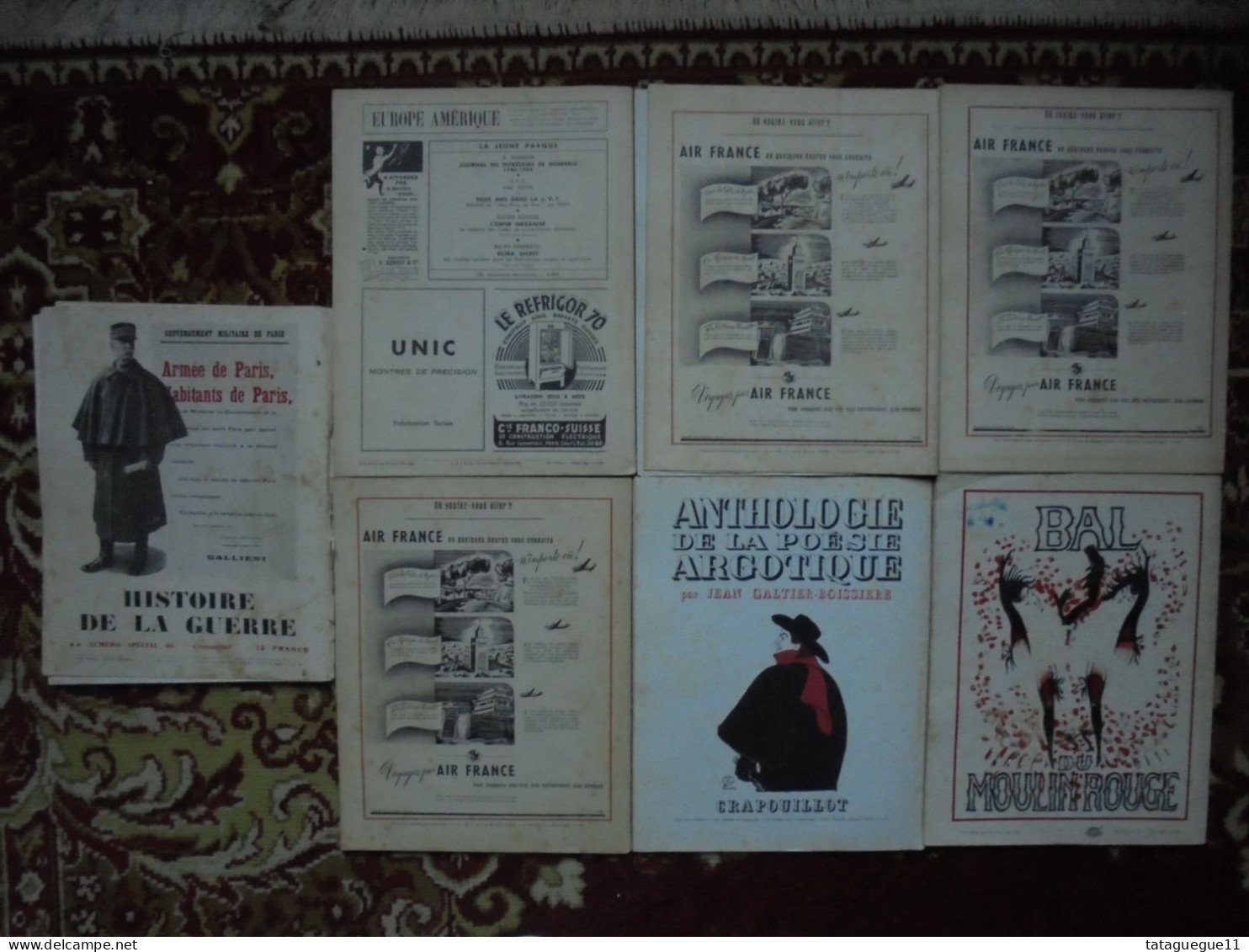 Ancien - Lot De 7 Revues LE CRAPOUILLOT 1932/1948/1949/1951/1952 - Magazines & Catalogs