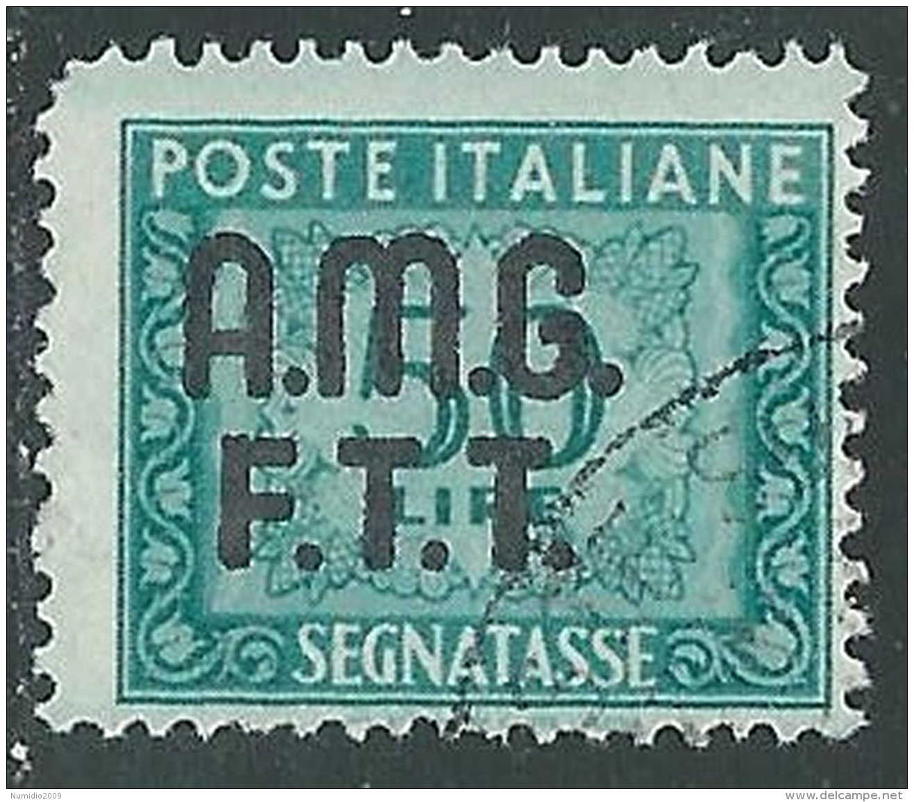 1947-49 TRIESTE A SEGNATASSE USATO 50 LIRE - LL1 - Impuestos