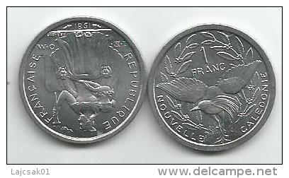 New Caledonia 1  Franc 1981.  UNC - Nuova Caledonia