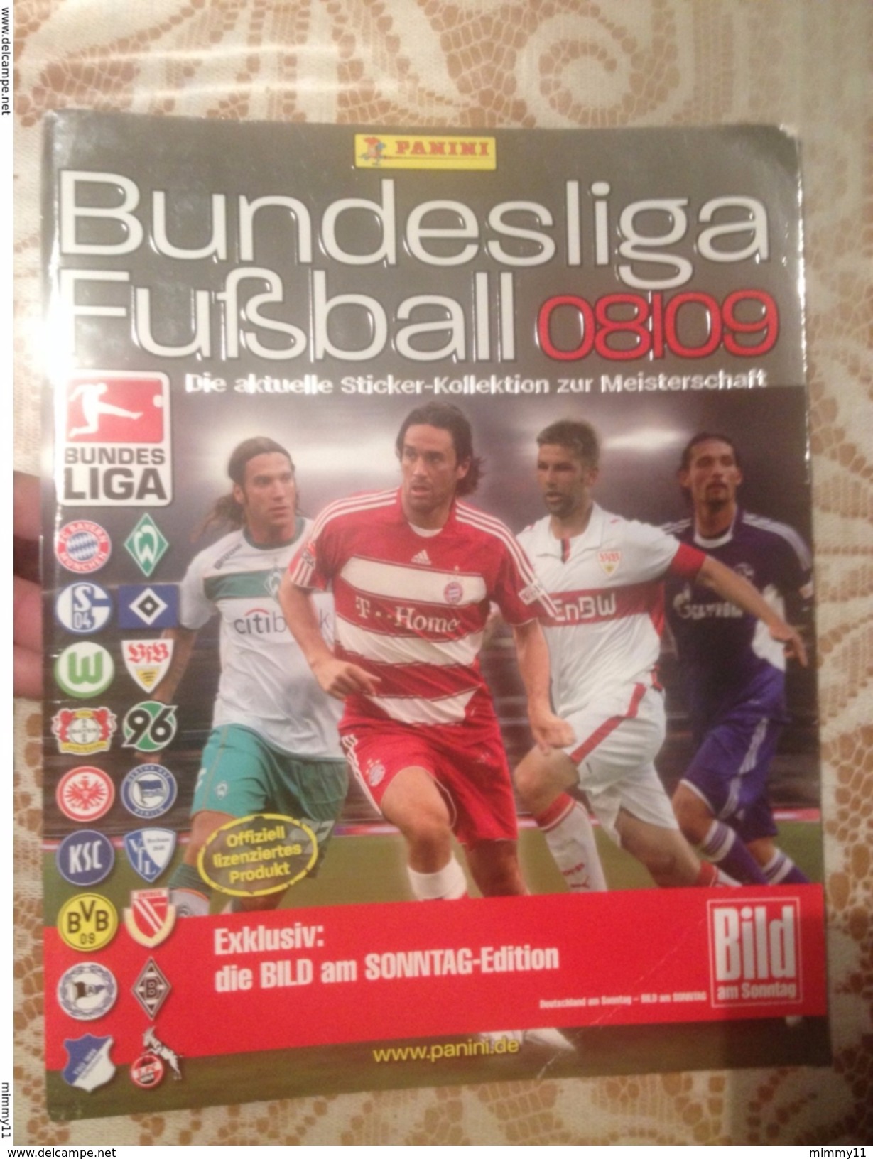 Album Panini 2008/09 BUNDESLIGA FUSBALL COMPLETO - Edizione Italiana