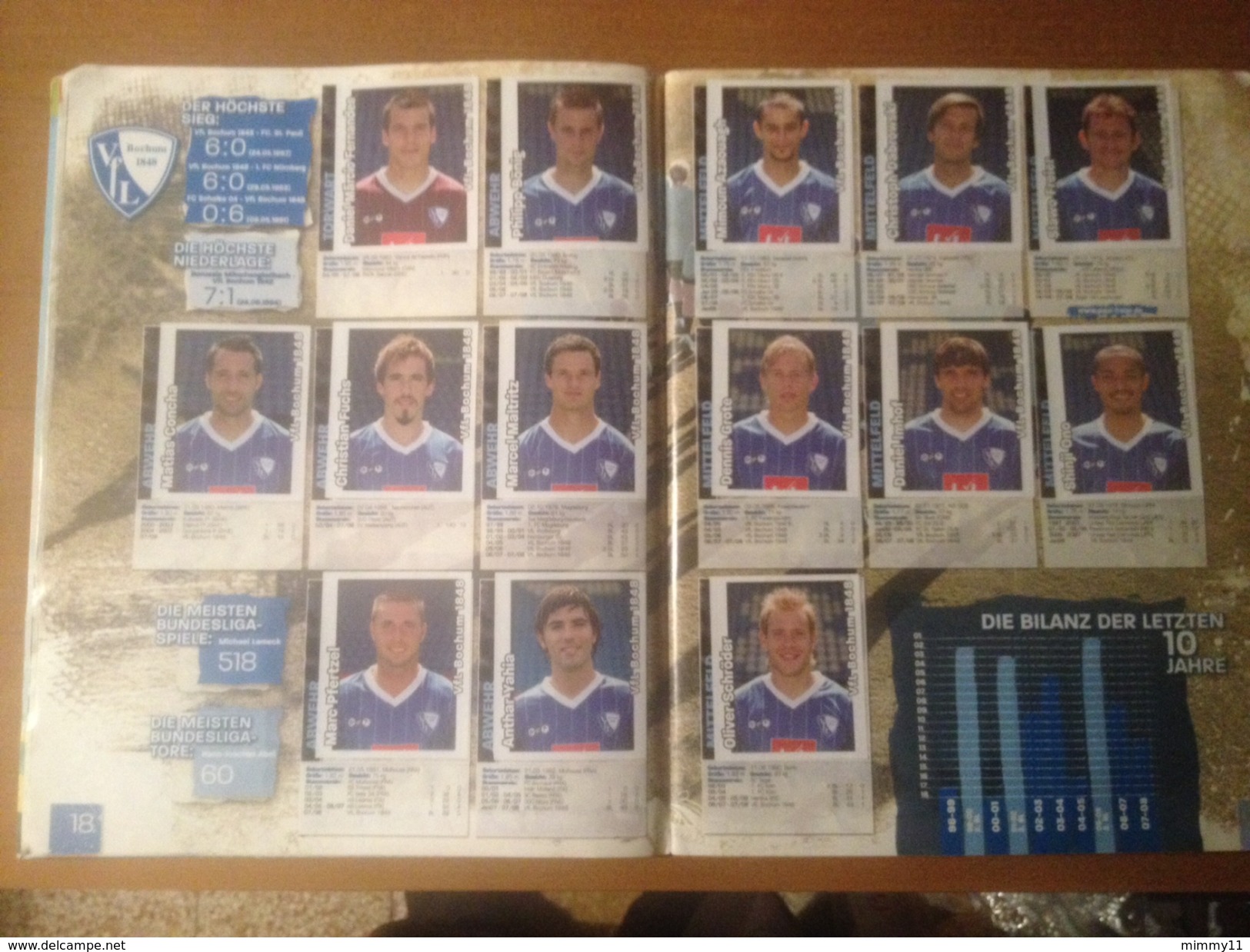 Album Panini 2008/09 BUNDESLIGA FUSBALL COMPLETO