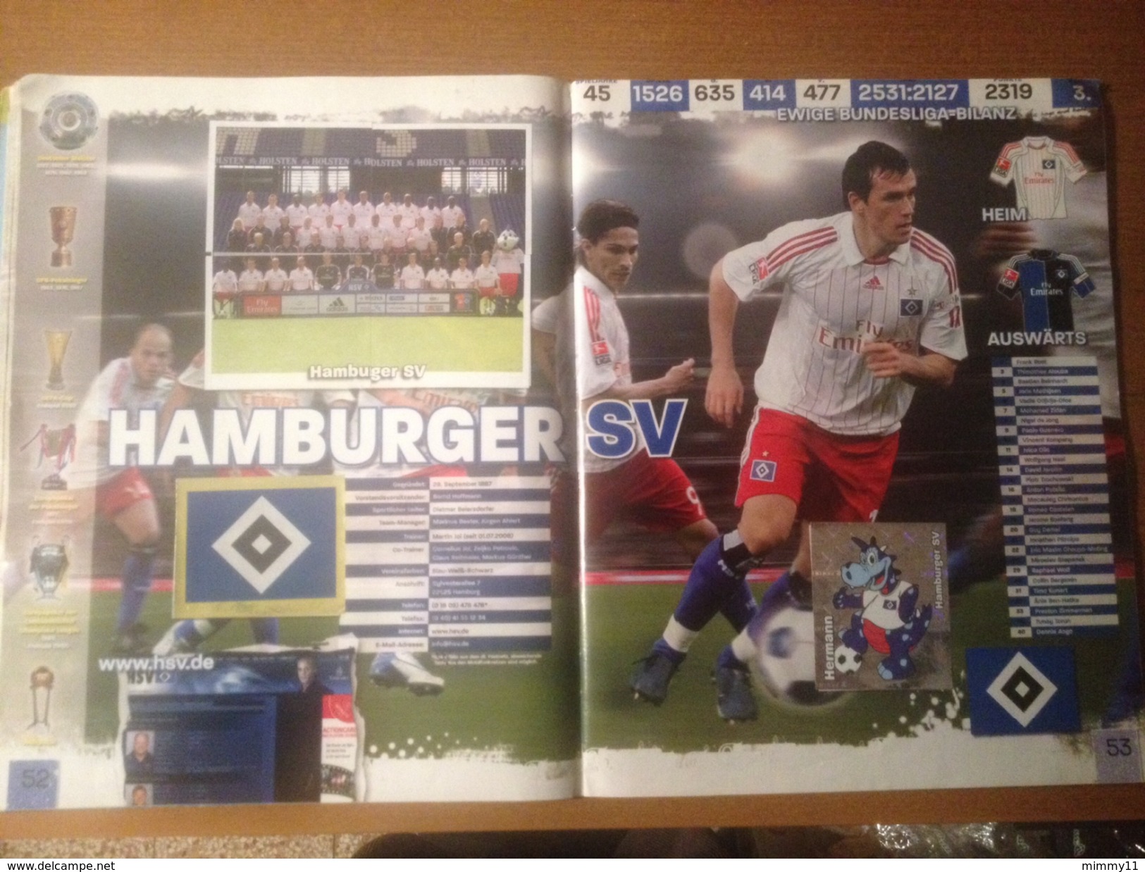 Album Panini 2008/09 BUNDESLIGA FUSBALL COMPLETO