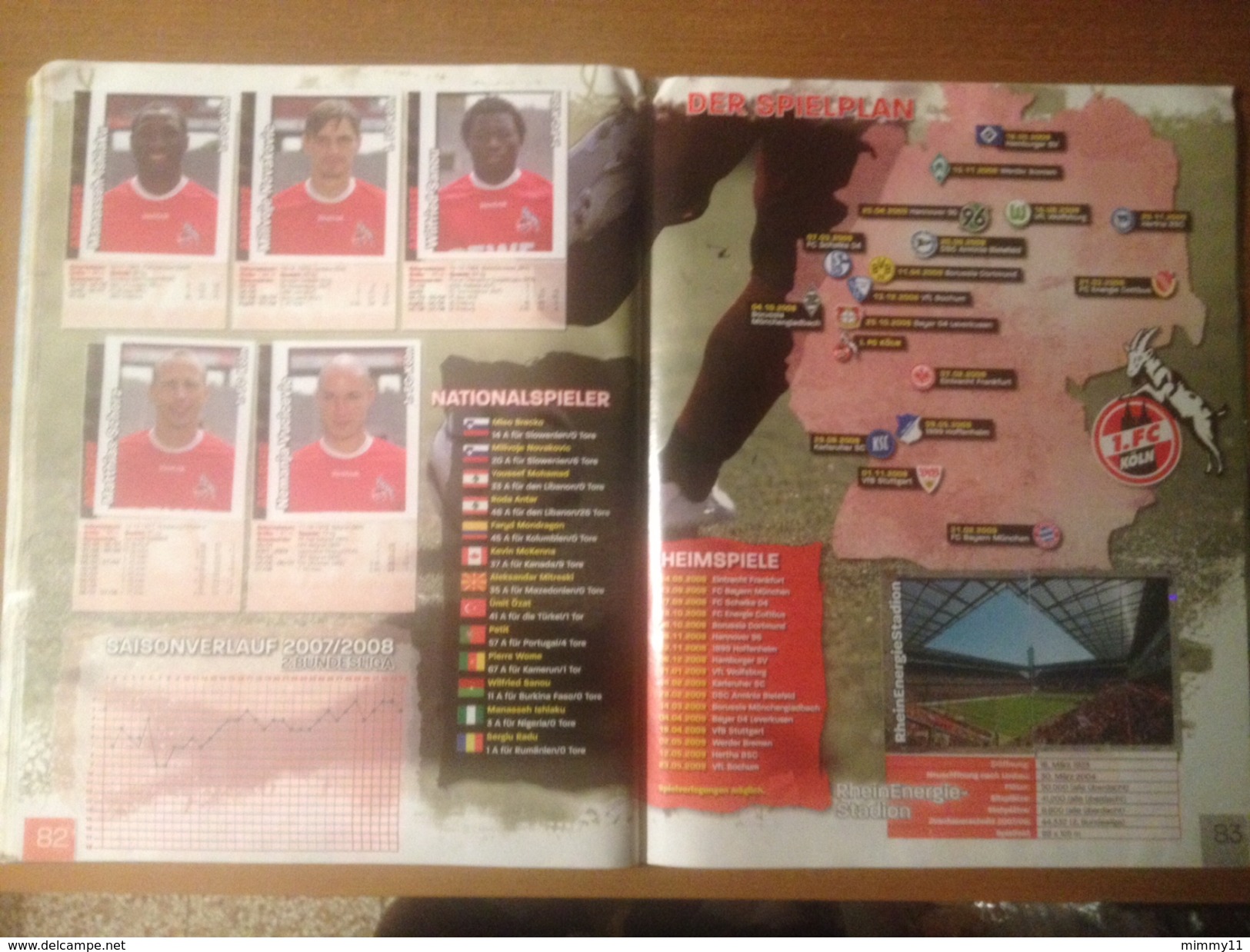 Album Panini 2008/09 BUNDESLIGA FUSBALL COMPLETO