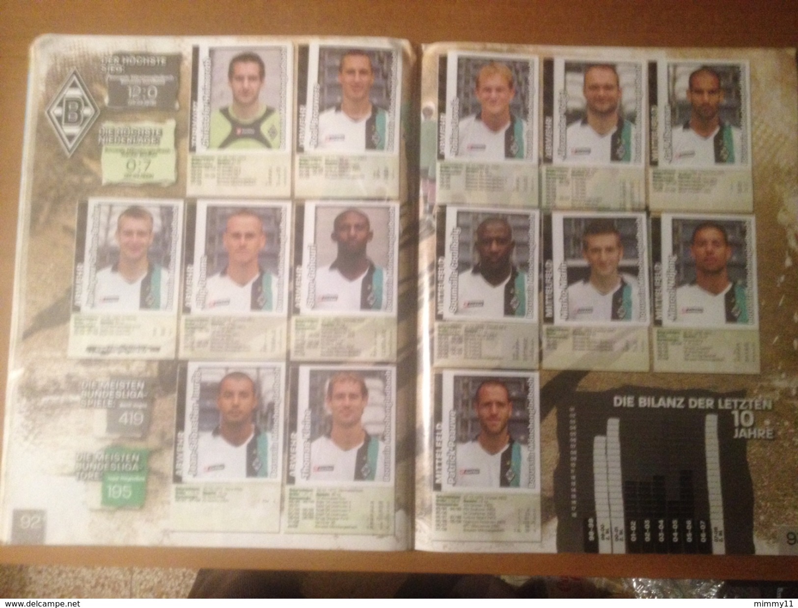 Album Panini 2008/09 BUNDESLIGA FUSBALL COMPLETO