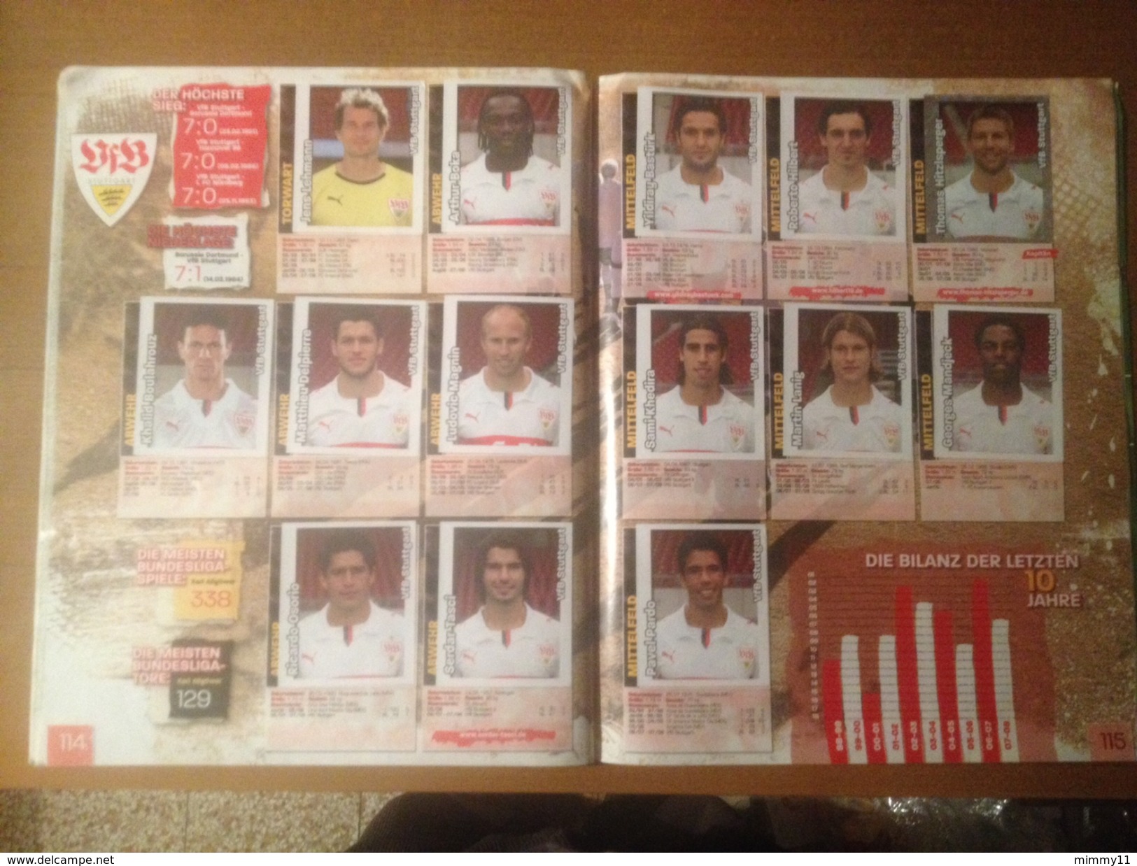 Album Panini 2008/09 BUNDESLIGA FUSBALL COMPLETO