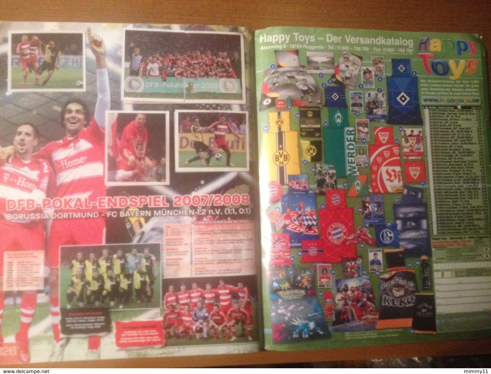 Album Panini 2008/09 BUNDESLIGA FUSBALL COMPLETO