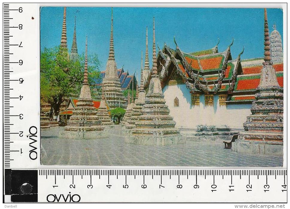 THAILANDIA)1975 Bangkok Wad Po Viaggiata - Tailandia