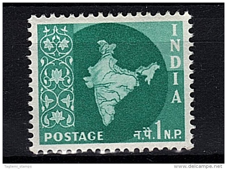 India, 1957, SG 375, Mint Hinged (Wmk 69 Mult Stars) - Nuevos