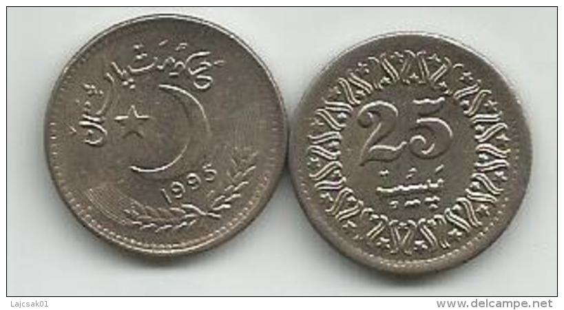Pakistan 25 Paisa 1995. KM 58 UNC - Pakistán