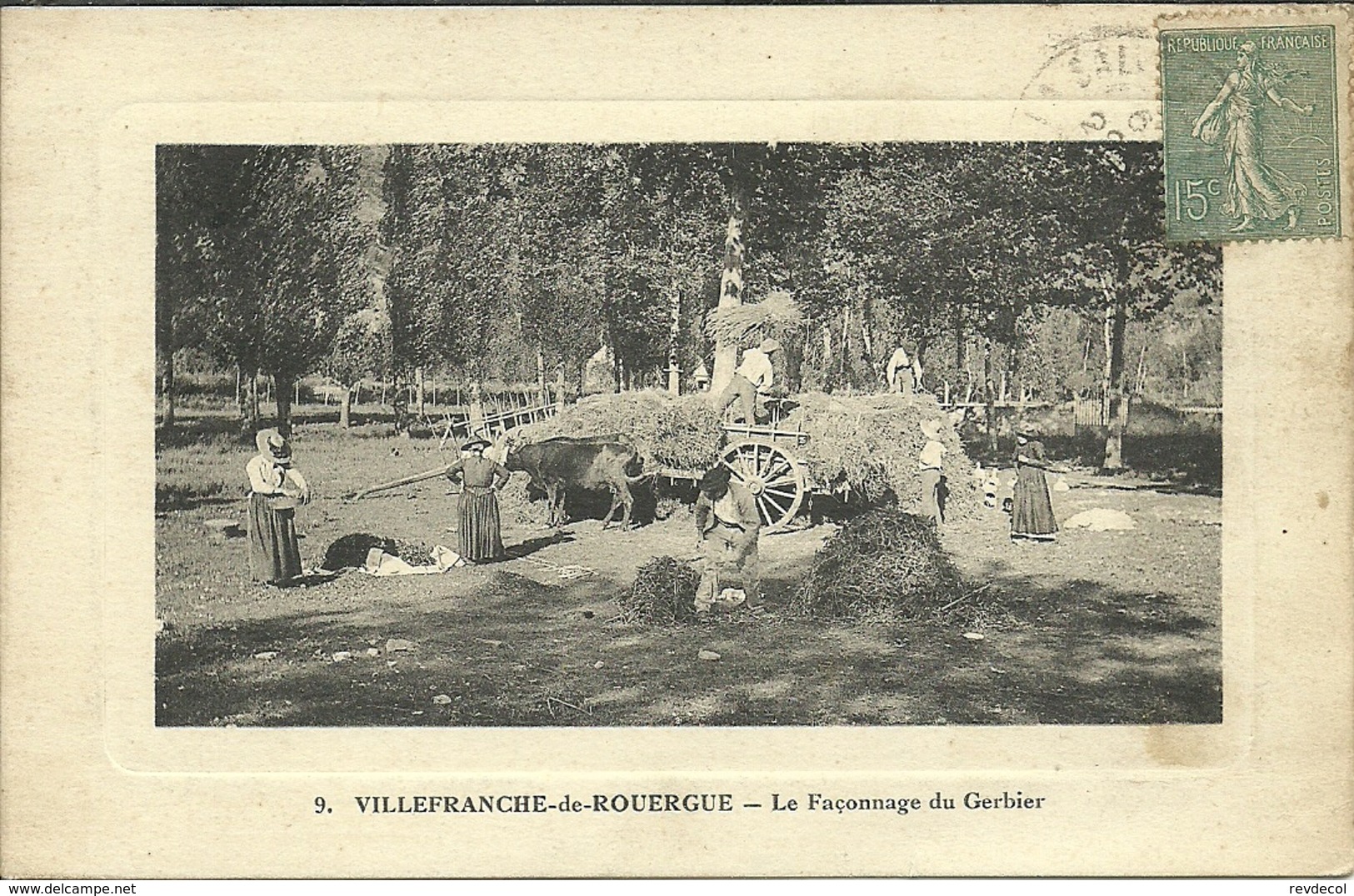 VILLEFRANCHE-de-ROUERGUE - Le Façonnage Du Gerbier                                          -- Rayssac 9 - Villefranche De Rouergue