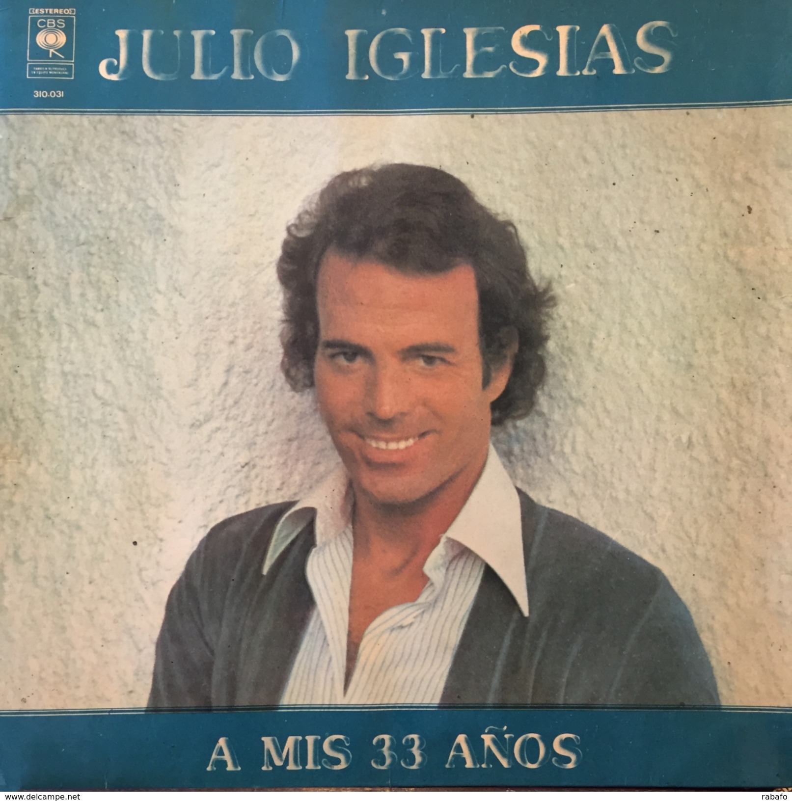 LP Argentino De Julio Iglesias Año 1977 - Autres - Musique Espagnole