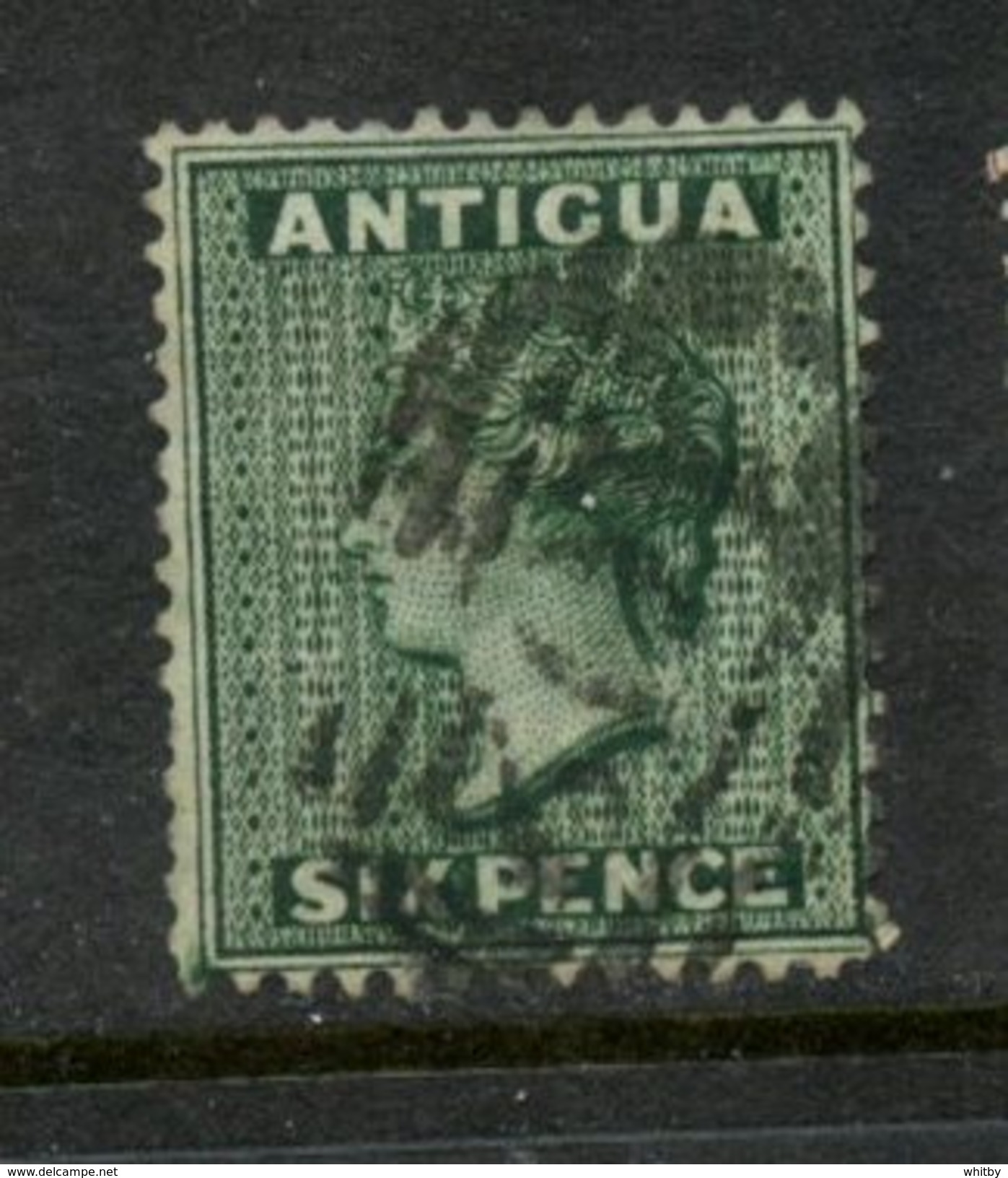 Antigua 1872 6p Victoria Issue #7 - 1858-1960 Crown Colony