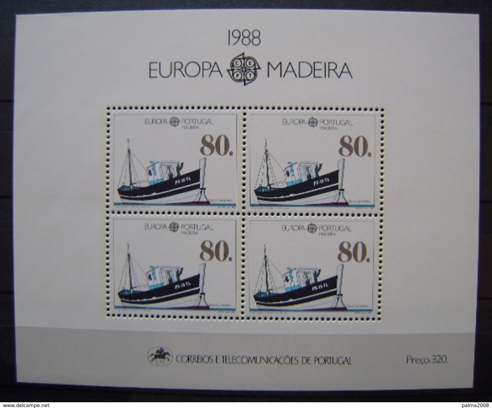 MADEIRA - IVERT HB 9 - NUEVOS (**) TEMA EUROPA (CEPT 1988 (R031) - Otros - Europa