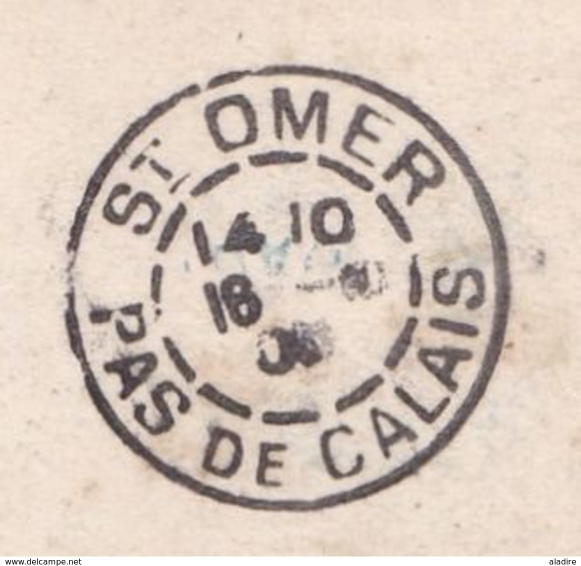 1906 - CP De Tananarive, Madagascar Colonie Vers St Omer, France - Affrt 5 C  Palmier - Vue Tombeau De Rainiharo - Cartas & Documentos