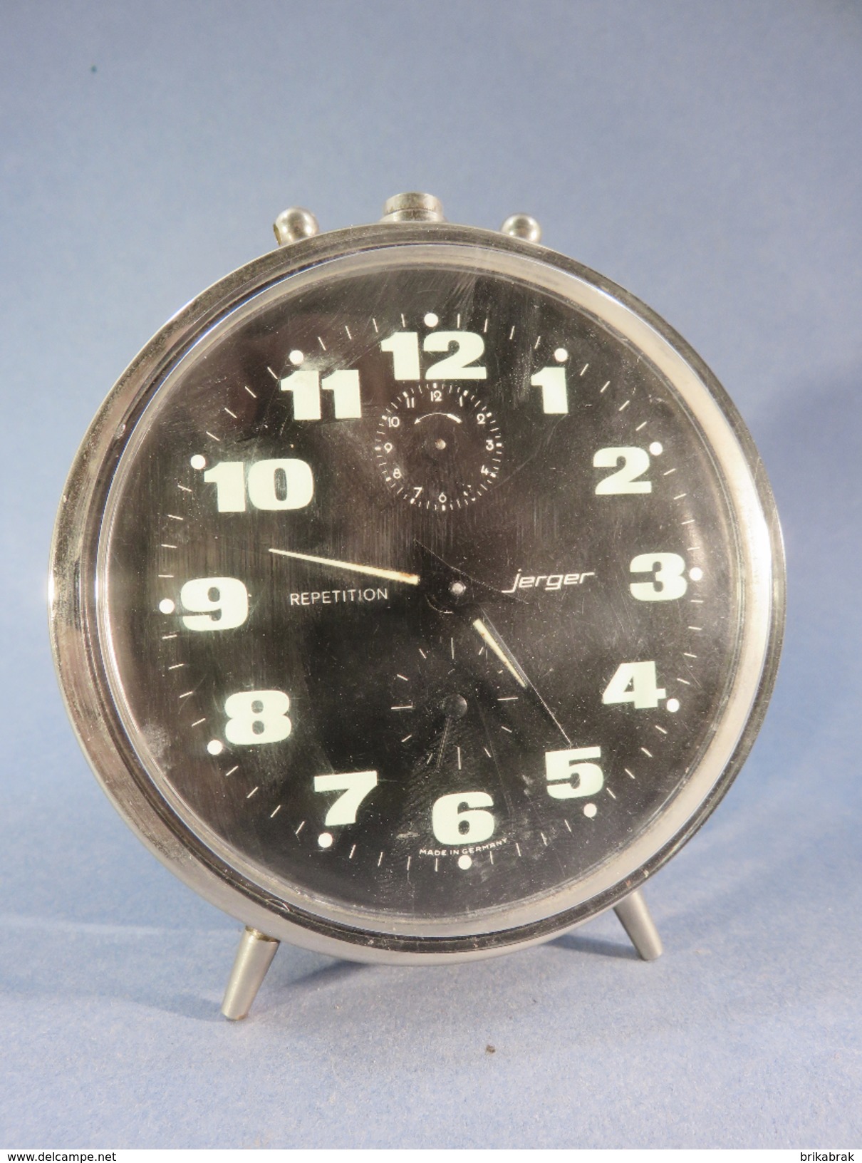 * REVEIL A REPETITION JERGER + Horlogerie Vintage - Alarm Clocks