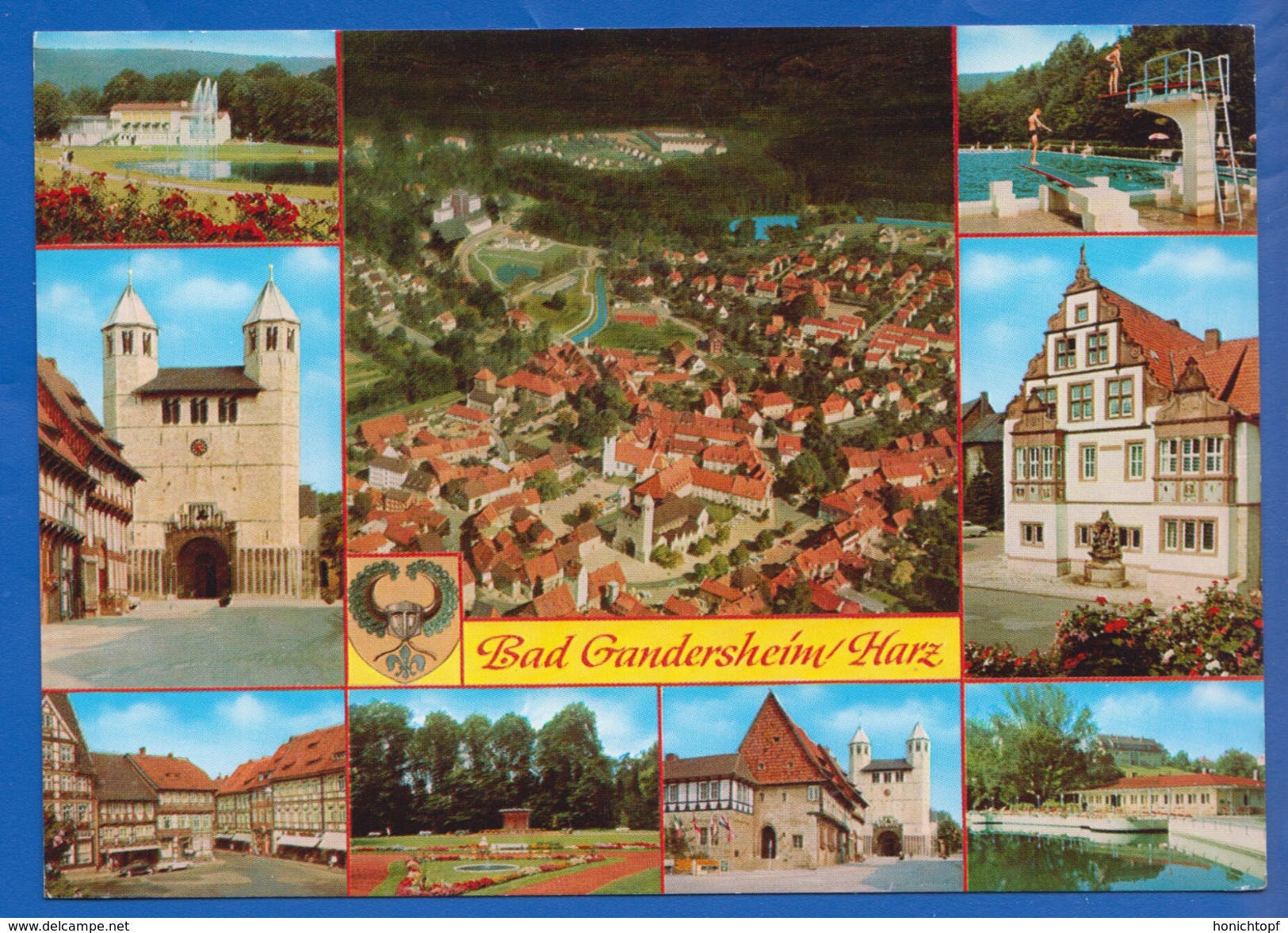 Deutschland; Bad Gandersheim; Multibildkarte - Bad Gandersheim