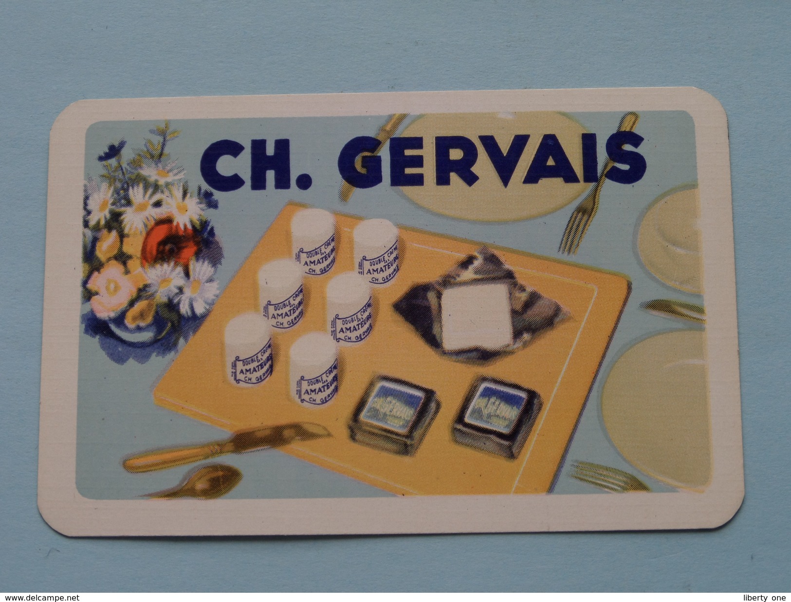 CH. GERVAIS / JOKER ( Details - Zie Foto´s Voor En Achter ) !! - Cartes à Jouer Classiques