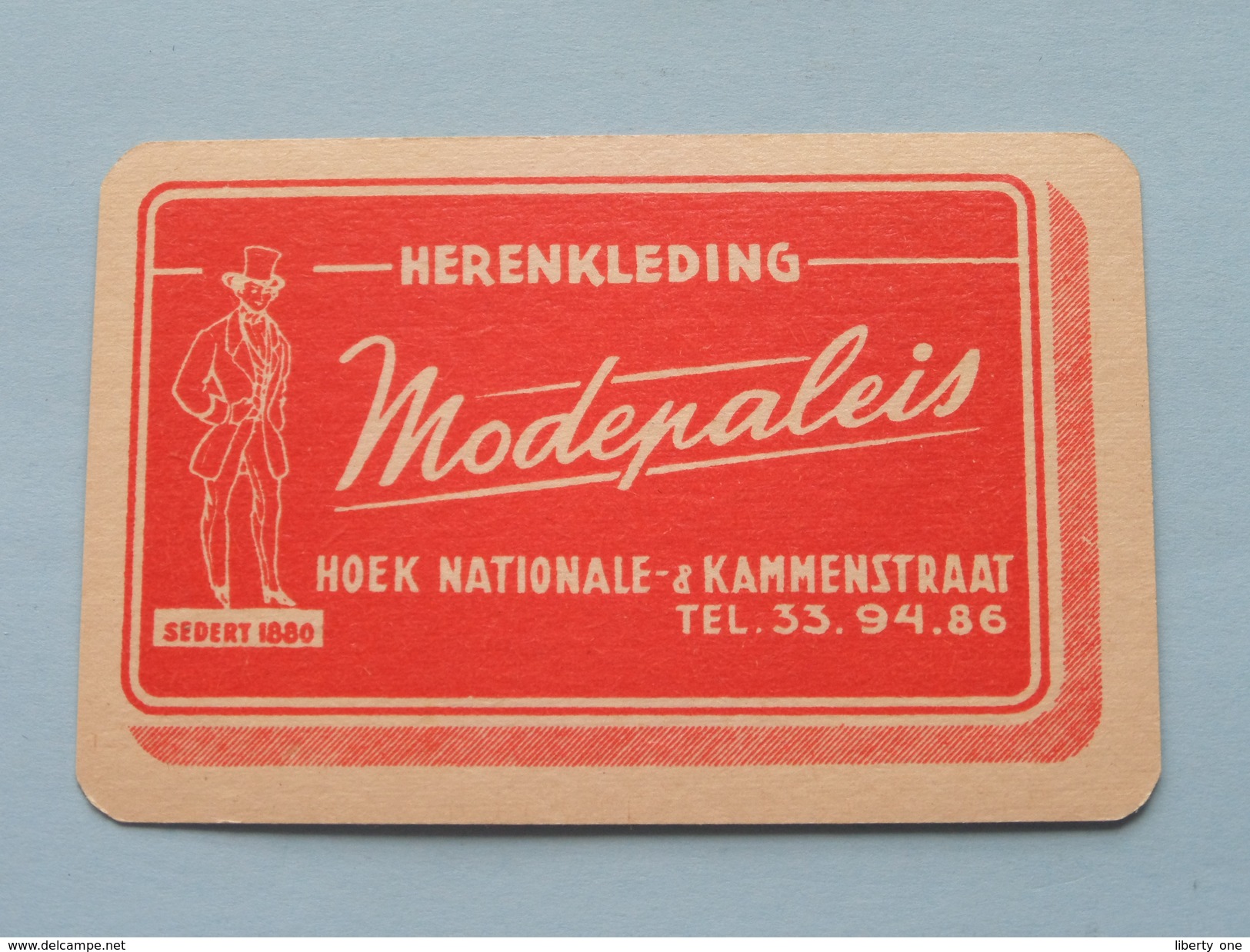 Herenkleding MODEPALEIS / JOKER ( Details - Zie Foto´s Voor En Achter ) !! - Cartes à Jouer Classiques