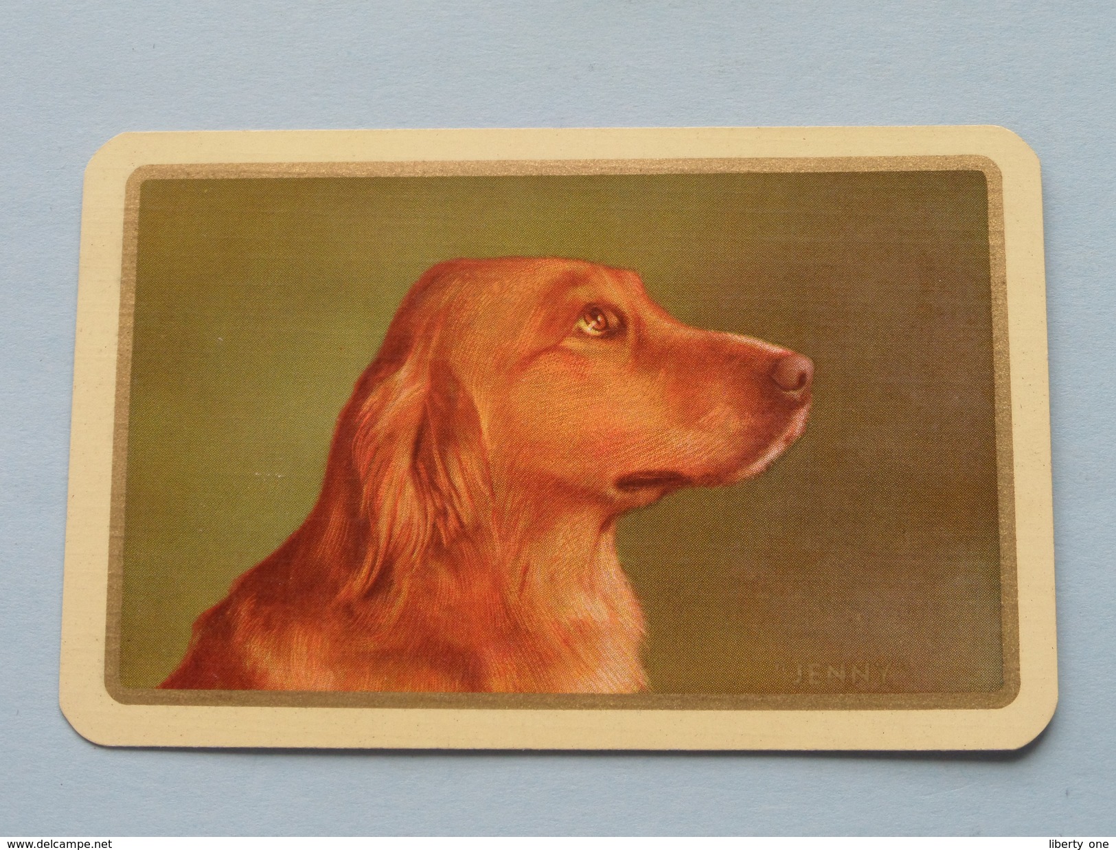 " JENNY " Hond / Chien / Dog / JOKER ( Details - Zie Foto´s Voor En Achter ) !! - Cartes à Jouer Classiques