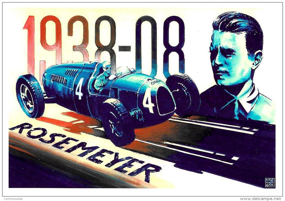 [MD0880] CPM - RIPRODUZIONE - PUBLICARD 1117 - 1938/2008 70° ANNIVERSARIO DELLA MORTE DI BERNDT ROSEMEYER - NV - Altri & Non Classificati