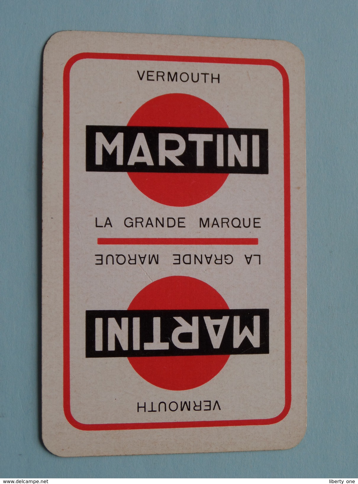 MARTINI DRY Vermouth La Grande Marque / JOKER ( Details - Zie Foto´s Voor En Achter ) !! - Speelkaarten