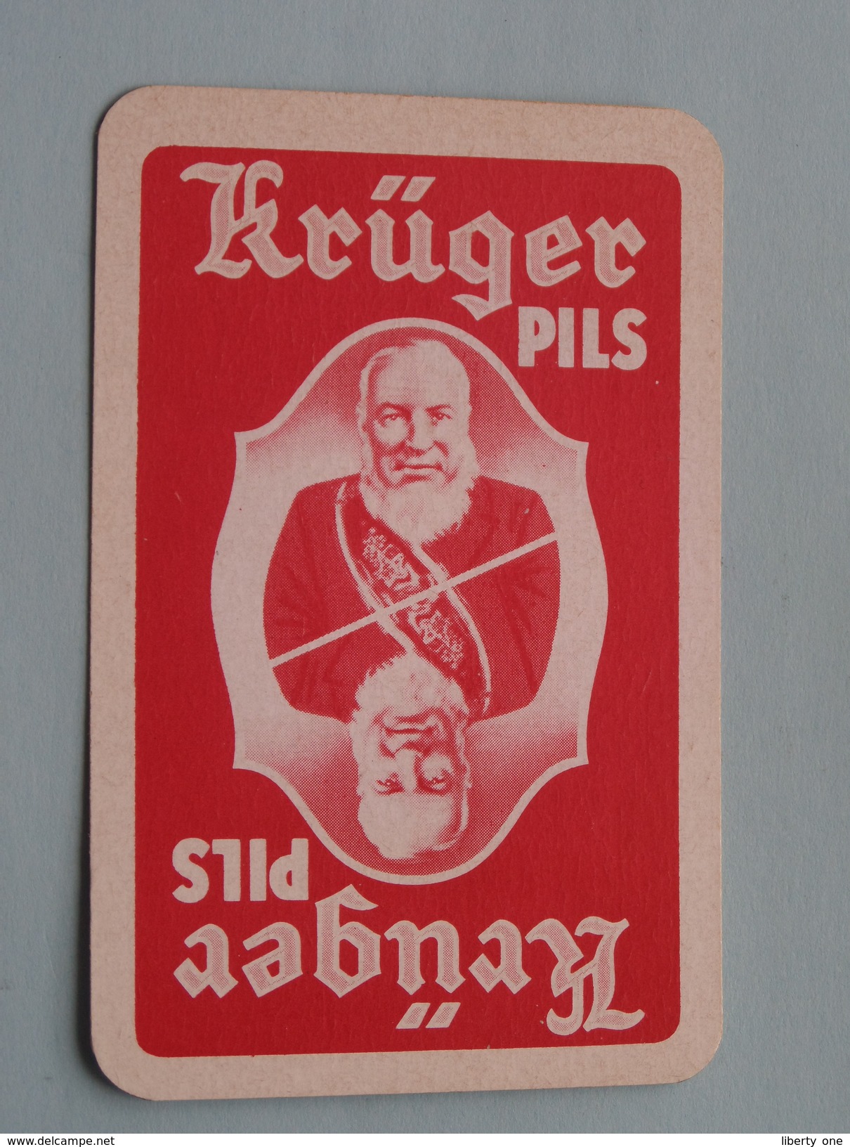 KRÜGER Pils / JOKER ( Details - Zie Foto´s Voor En Achter ) !! - Cartes à Jouer Classiques