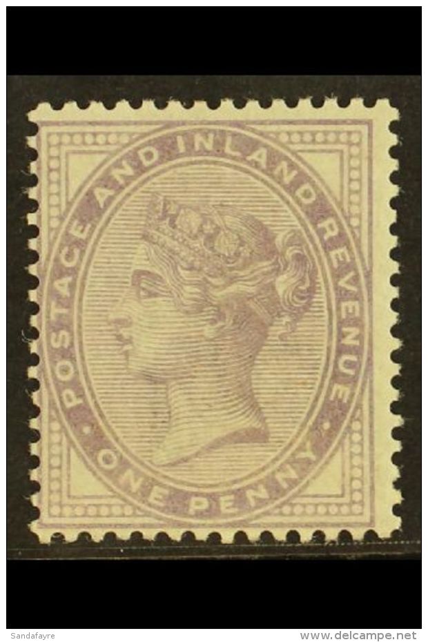 1881 1d Lilac With 14 Dots, SG 171, Lightly Hinged Mint. For More Images, Please Visit... - Other & Unclassified