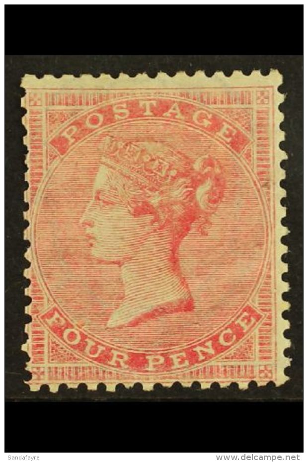 1855-57 6d Rose, Wmk Large Garter, SG 66a, Fine Fresh Mint. For More Images, Please Visit... - Other & Unclassified