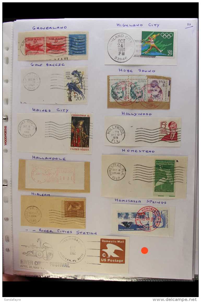 POSTMARK COLLECTION -  F TO H STATES A Collection Of Stamps From All Periods Inc Airs, Postal Stationery, Covers... - Other & Unclassified