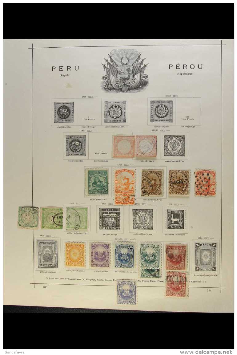 1862-1937 ATTRACTIVE COLLECTION A Most Useful Mint &amp; Used Collection, Chiefly All Different With Some Issues... - Peru